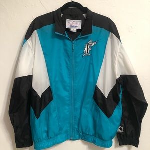 Vintage Starter Florida Marlins Windbreaker